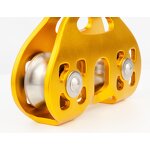 Zip Line Pulley Supplier - OEM Logo Custom Double Pulley