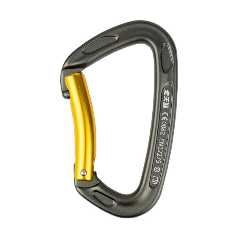 Quickdraw Carabiner Supplier - 25KN Aluminum Alloy Screw Lock
