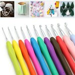 Crochet Hooks Manufacturer - OEM Custom Silicone Soft Handle Stitches Knitting