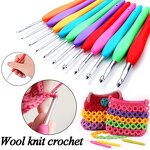 Crochet Hooks Manufacturer - OEM Custom Silicone Soft Handle Stitches Knitting