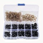 Plastic Safety Eyes Manufacturer - OEM Custom 142pcs 6-12mm with Gaskets