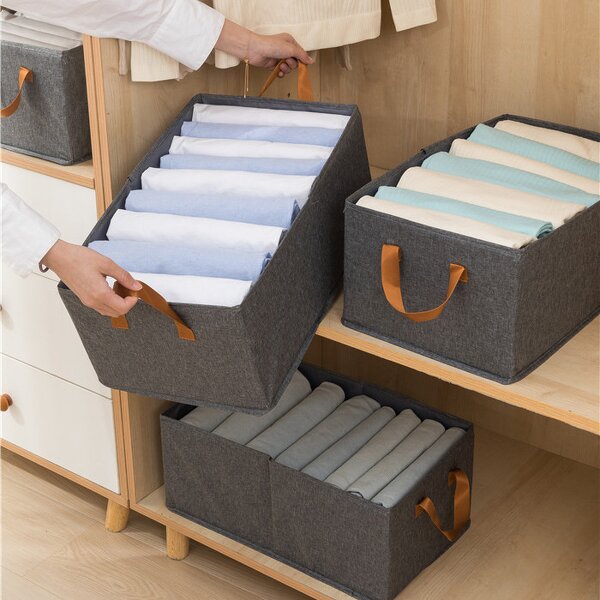 Fabric Storage Box Manufacturer - OEM Multi-Layer Stackable with Steel Frame