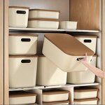 Plastic Storage Box Manufacturer - OEM Custom Rectangle with Lid Household