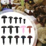 Safety Eyes Manufacturer - OEM Custom 560Pcs Black/Color Toy Box Teddy Bear