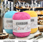 Cotton Acrylic Yarn Manufacturer - Factory Wholesale 50g/ball Cheap Price