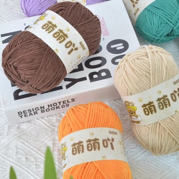 Chenille Crochet Thread Manufacturer - Factory Wholesale Hand-Knitted DIY