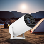 HY300Pro Android 11智能投影仪无线连接3D功能液晶和LED灯露营家庭