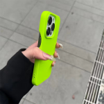 纯色硅胶保护套iPhone 16 Pro的三星模型软手机手柄磨砂设计空心手机套