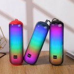 跨界便携式扬声器RGB LED大气光新型彩色耀眼无线音箱户外家庭15W