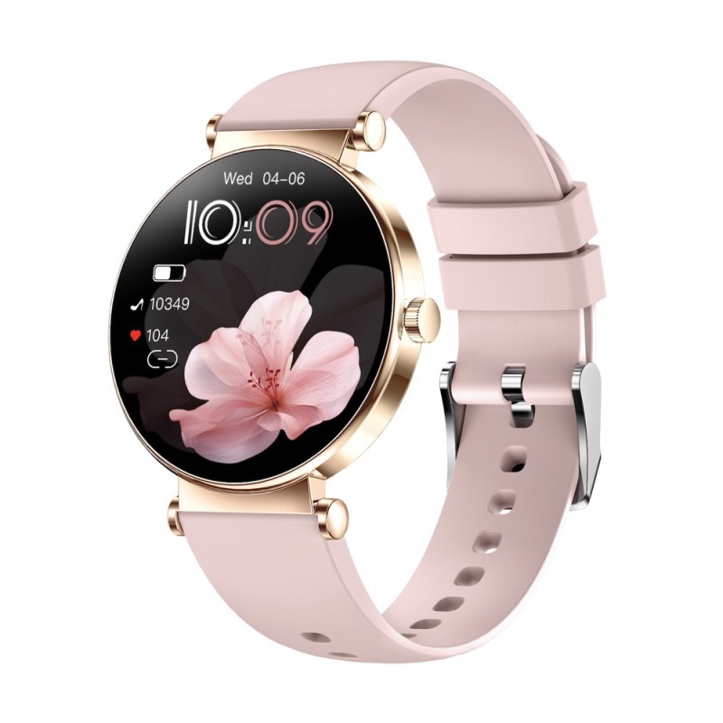 New Y16 Pro Smart Watch with 1.32AMOLED Display 7.8 Inch Slim Android iOS GPS Dual Camera IP68 Waterproof Silica Gel Band