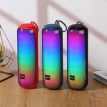 跨界便携式扬声器RGB LED大气光新型彩色耀眼无线音箱户外家庭15W