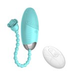 Jumping Egg Vibrator Factory - Rose Remote Control 2 in 1