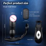 Anal Plug Factory - 10 Frequency Telescopic Vibrating