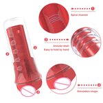 Male Masturbator Manufacturer - Transparent Aircraft Cup OEM