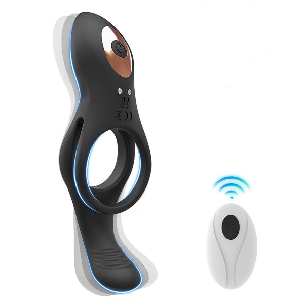 Vibrating Cock Ring Factory - Remote Control Silicone OEM