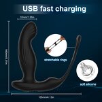 Anal Plug Factory - Large Size Rotating Prostate Massager