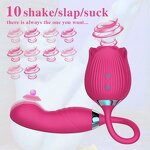 Rose Sucking Vibrator Factory - 2-in-1 G-Spot Stimulator