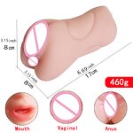 Male Masturbation Cup Manufacturer - TPE Double Head OEM