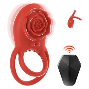 Cock Ring Manufacturer - Rose Vibrator Remote Control OEM