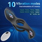 Vibrating Cock Ring Factory - Remote Control Silicone OEM