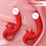 Mini Vibrator Eggs Factory - Double-Headed Telescopic Tongue
