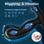 Anal Plug Factory - Large Size Rotating Prostate Massager