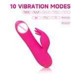 Rabbit Vibrator Manufacturer - Dual Vibrating Waterproof Custom