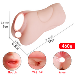 Male Masturbation Cup Manufacturer - TPE Double Head OEM