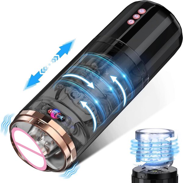 Male Masturbator Cup Factory - Telescopic Vibration Thrust