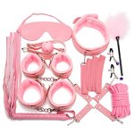 BDSM Kit Factory - PU Handcuff Ankle Cuff Set