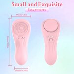 Panty Vibrator Manufacturer - Wearable Silicone Rose Remote