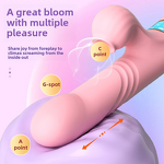 Heated Dildo Factory - Telescopic Vibrator LED Display