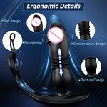 Anal Plug Factory - 10 Frequency Telescopic Vibrating