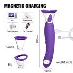 Breast Suction Vibrator Factory - Tongue Licking USB Power
