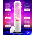 Telescopic Vibrator Factory - Heating Suction Cup Dildo