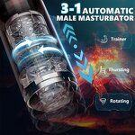 Male Masturbator Cup Factory - Telescopic Vibration Thrust