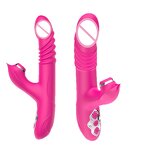 Rabbit Vibrator Factory - Dual Motor Thrusting Dildo OEM