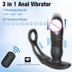 Anal Plug Factory - 10 Frequency Telescopic Vibrating