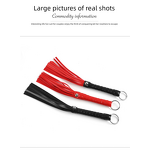 BDSM Whip Factory - Leather Tassel Flogger Crop