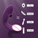 Wearable Vibrator Manufacturer - 10 Frequency Sucking Massager