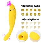 G-Spot Vibrator Factory - 10 Sucking Vibration Rechargeable