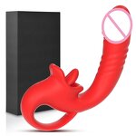 Mini Vibrator Eggs Factory - Double-Headed Telescopic Tongue