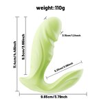 Panty Vibrator Manufacturer - Heart Magnetic Remote Control