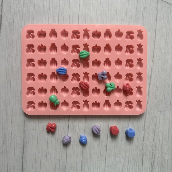 Fondant Mold Manufacturer - OEM Custom Selling Silicone 66 Even Fruit