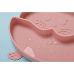 Baby Plate Manufacturer - OEM Custom Lovely Crab Shape Food Safe Silicone