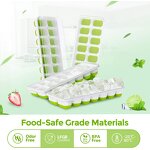 Ice Cube Trays Manufacturer - OEM Custom Bpa Free Stackable Easy-Release