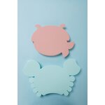 Baby Plate Manufacturer - OEM Custom Lovely Crab Shape Food Safe Silicone