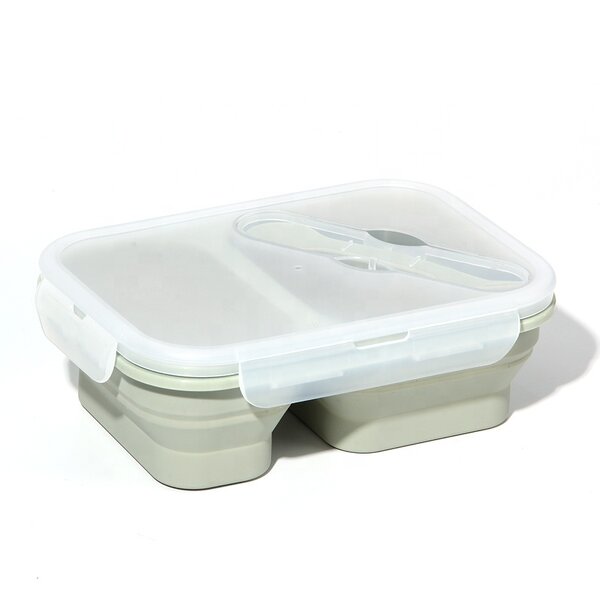 Lunch Box Manufacturer - OEM Custom BPA FREE Foldable Portable Two