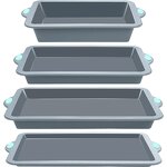 Baking Pans Set Manufacturer - OEM Custom Bpa Free Non-Stick Cookie Sheets