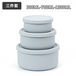 Lunch Box Set Manufacturer - OEM Custom Round 4 Pack Airtight Kids